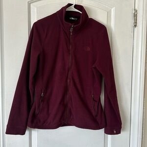 Northface women fleece zip up